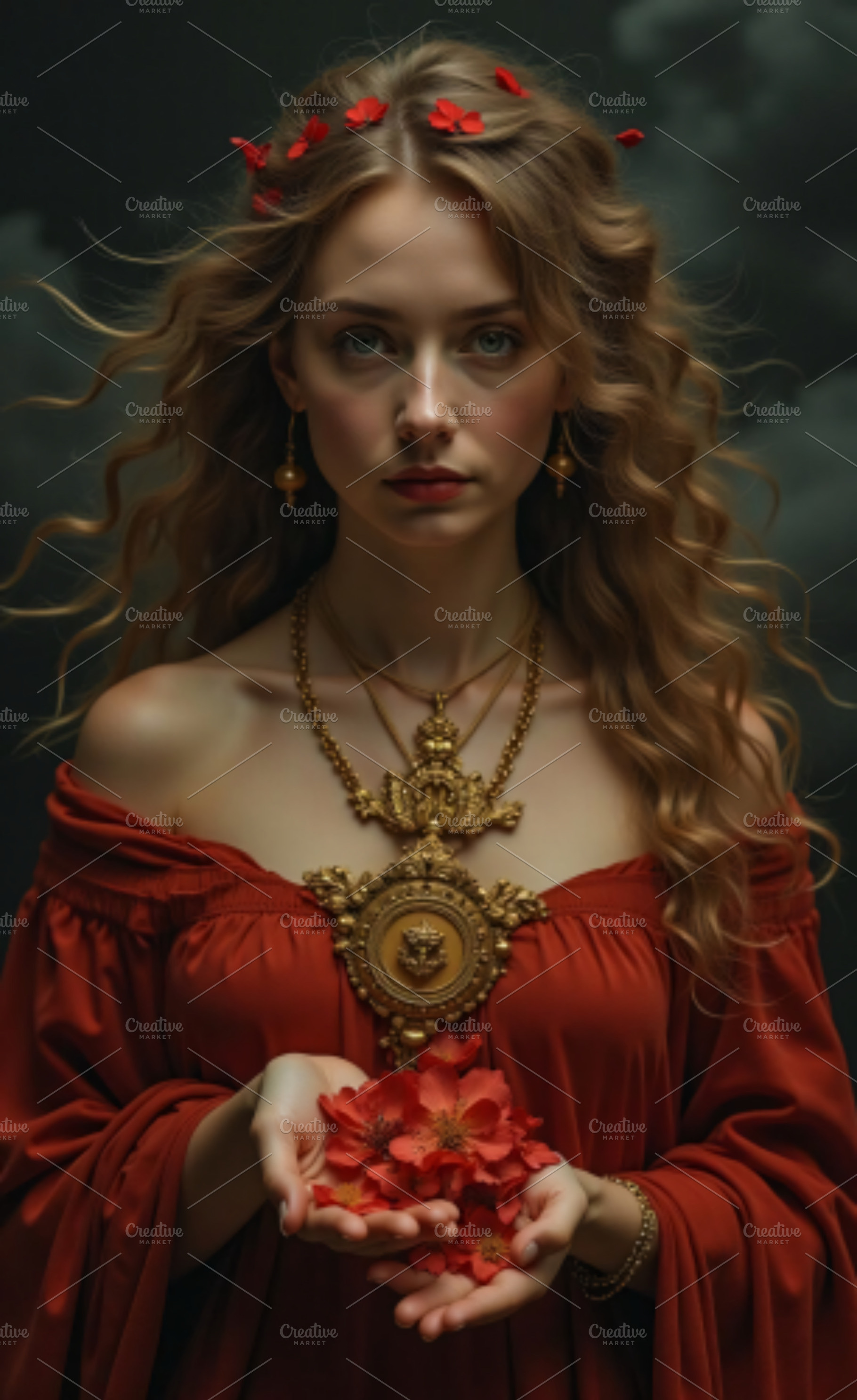 Ethereal Goddess Portrait, a Photo by ETARA by Mea Hau