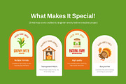 75 Farm Flat Icons, an Emoji Icon by Prosymbols (Thumbnail 2 of 10)