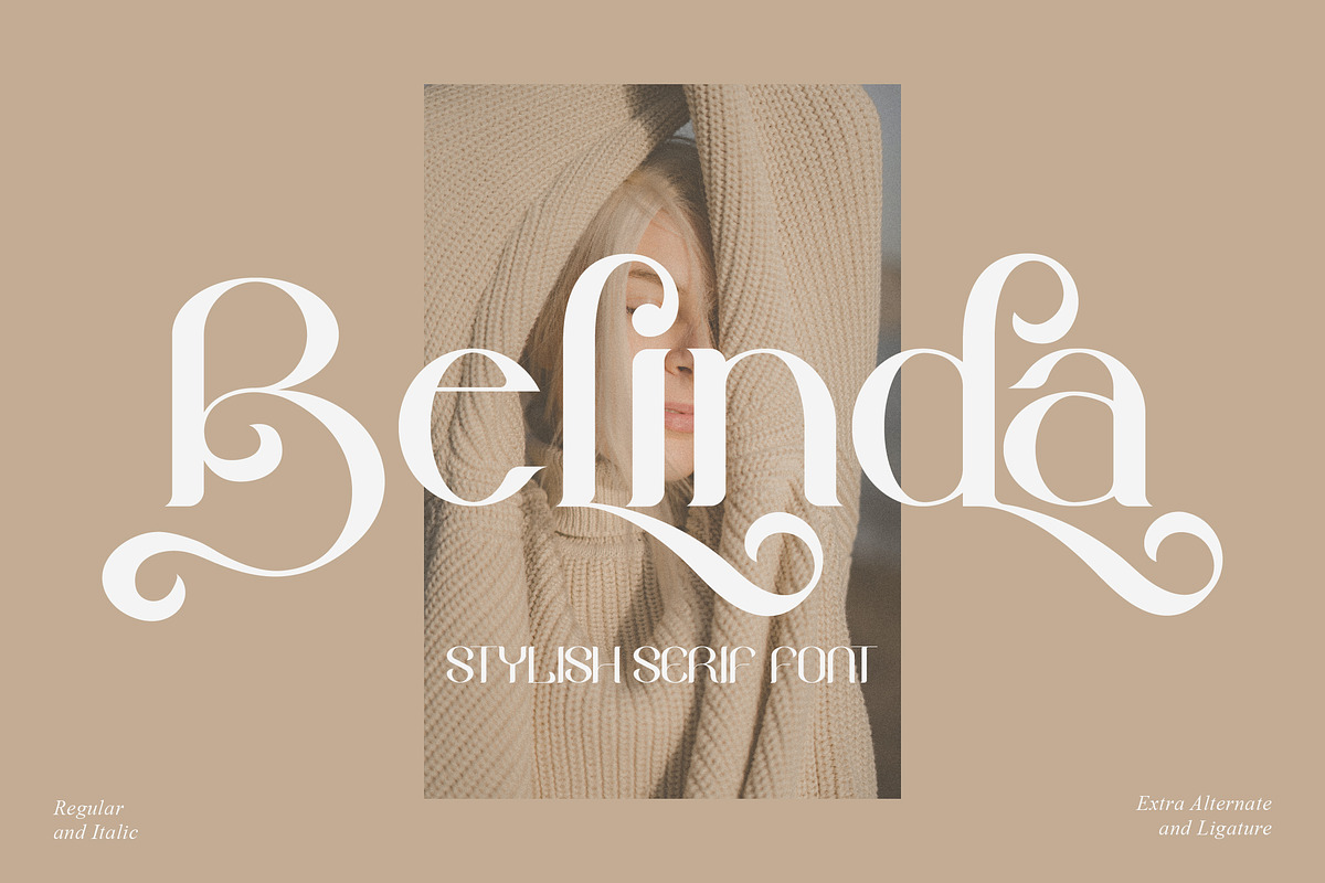 Belinda Modern Serif Font, a Serif Font by Storytype Studio (Photo 1 of 15)