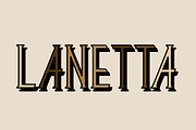 Lanetta Typeface, a Serif Font by Rachel McBride Creative (Thumbnail 1 of 8)