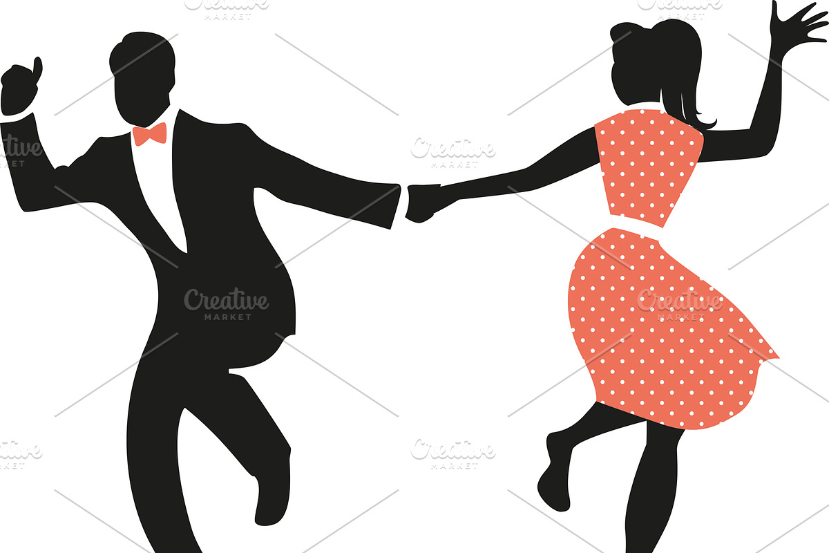 SWING DANCE CLIPART, a Graphic by La Inspiratriz (Photo 9 of 21)