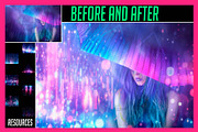 250+ Dots Neon Overlay Effects, an Object Graphic by Mikel Blazgad (Thumbnail 6 of 14)