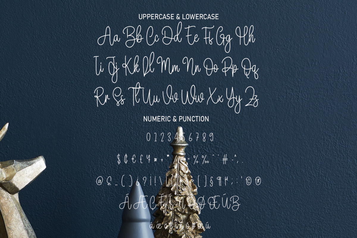Winter Christmas | Script Font, a Script Font by Scratchones (Photo 5 of 6)