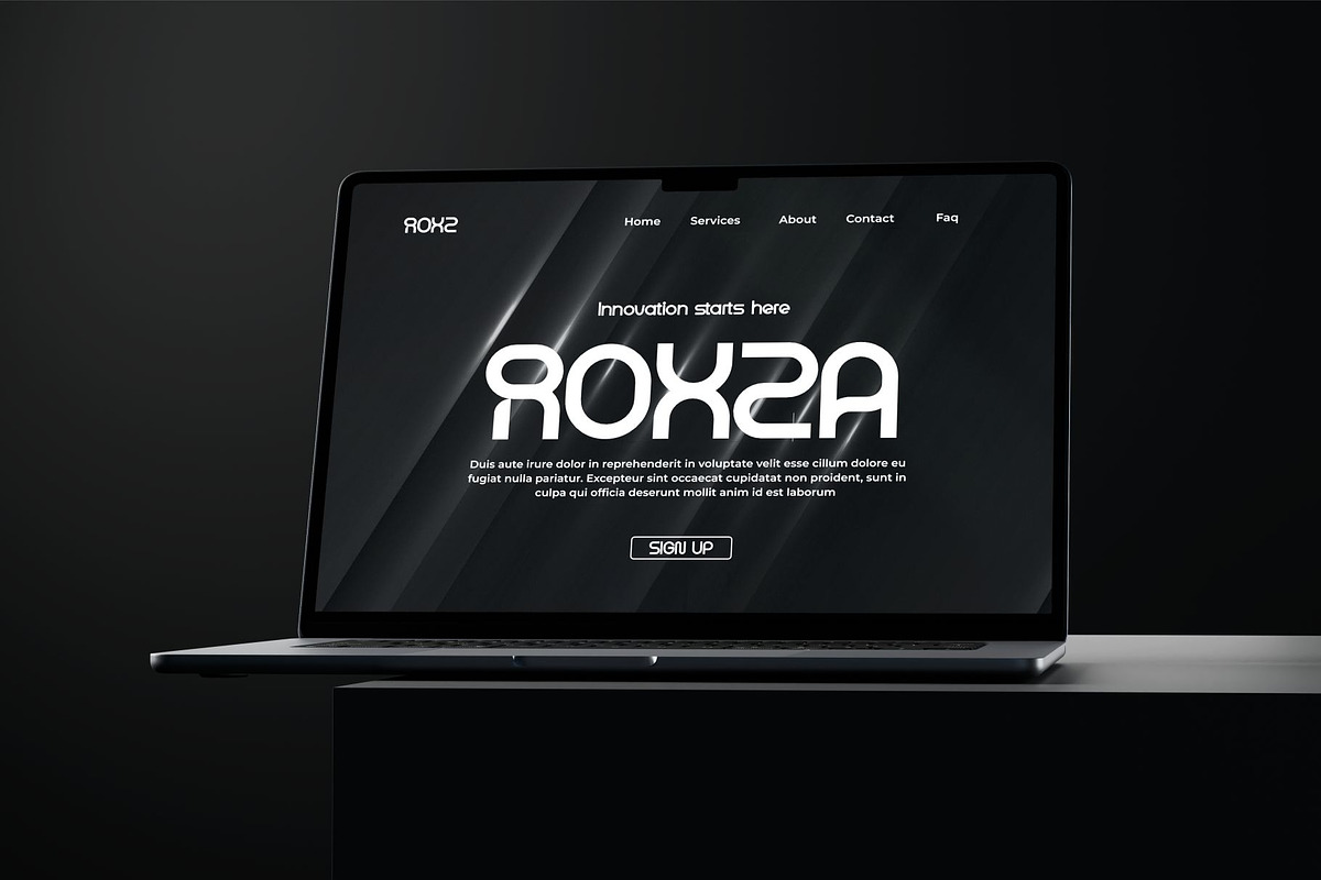 Mekon || Modern Display Sans Serif, a Sans Serif Font by Ermedia Studio (Photo 6 of 10)