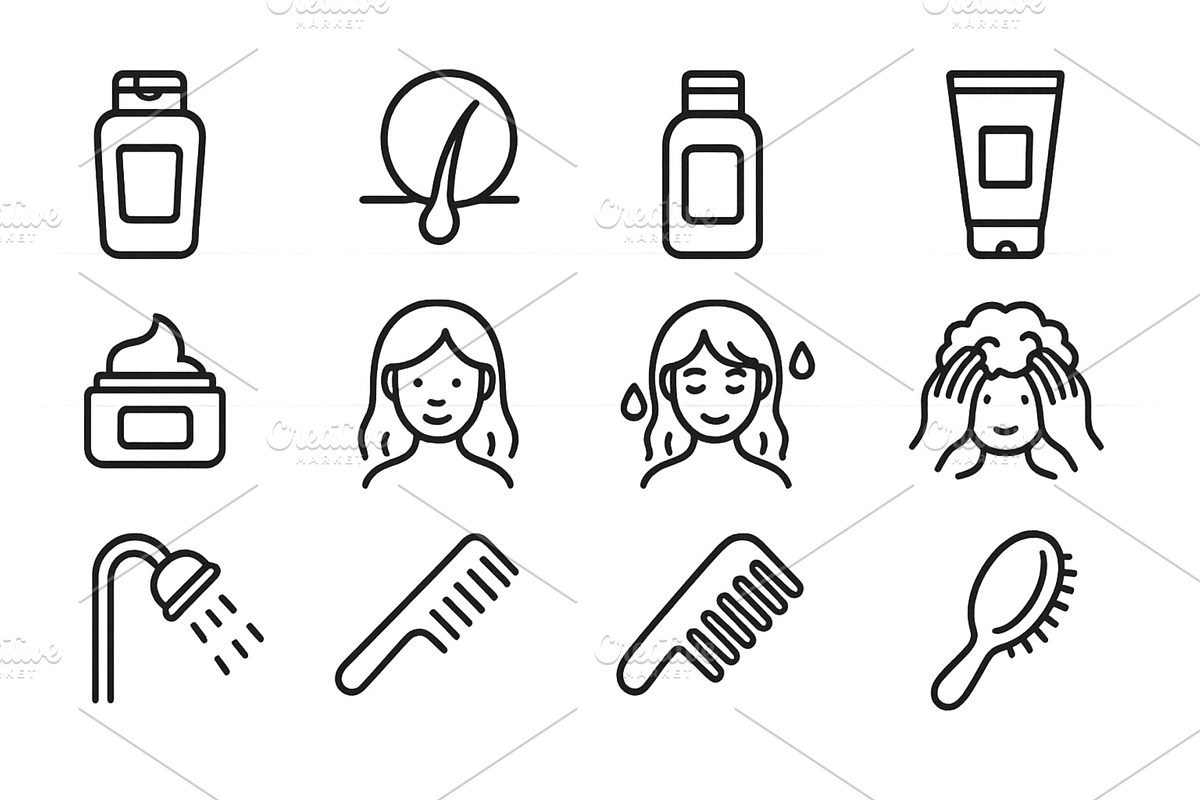 Hair care and personal grooming, an Object Illustration by ZinetroN