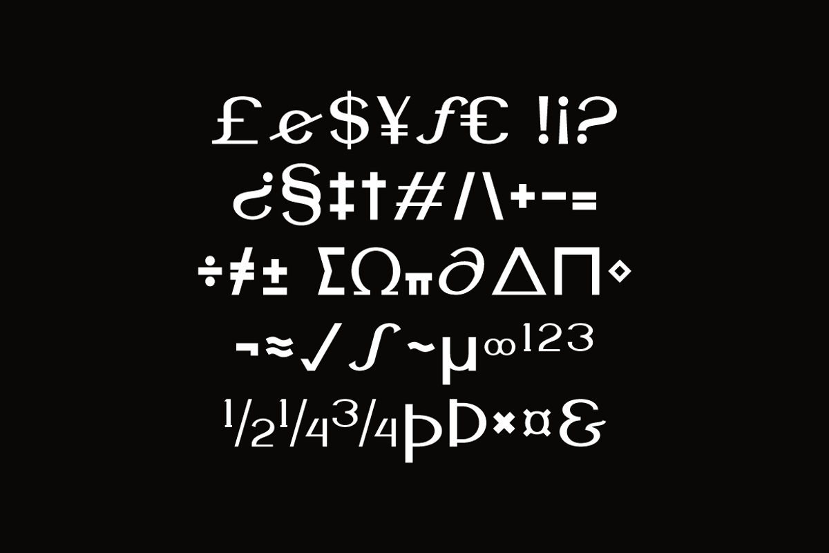 Reofat - Brand Logo Font, a Sans Serif Font by Iqsiart Studio (Photo 10 of 15)