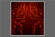 -50% Circuit boards backgrounds set, a Background Graphic by frost_newt (Thumbnail 6 of 11)