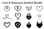 Valentine Romantic Icons Set, a Graphic by Designer_Momina (Thumbnail 3 of 3)