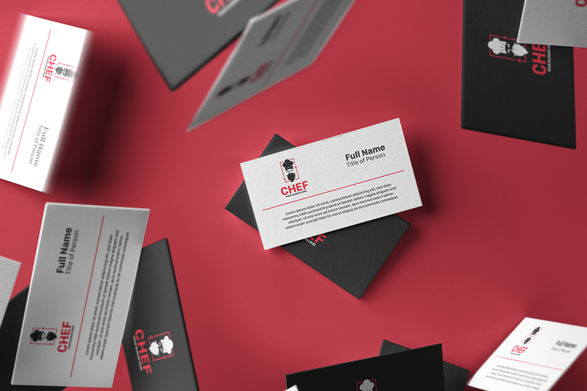 Chef / Restaurant / Food Logo, a Branding & Logo Template by Designbase (Photo 3 of 3)