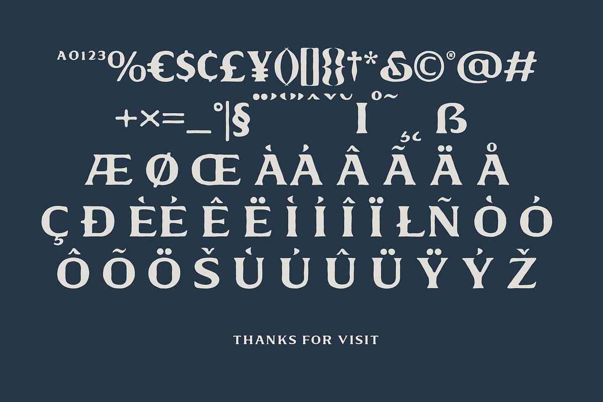 Arm & Gorine - Vintage Display Serif, a Serif Font by Illustraly Design (Photo 7 of 8)