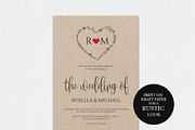 Invitation Template SHR430, an Invitation Template by Shafura_Wedding (Thumbnail 2 of 4)