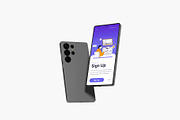 Samsung Galaxy S25 Ultra Mockup, a Device Mockup by suciamairastd (Thumbnail 2 of 5)