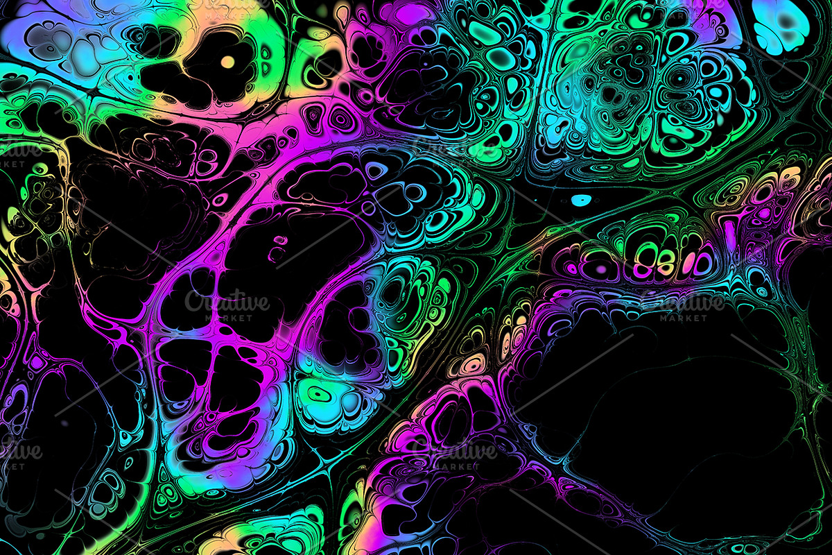 Acid psychedelic textures 50 Pack, a Texture Graphic by tkdesign (Photo 22 of 50)