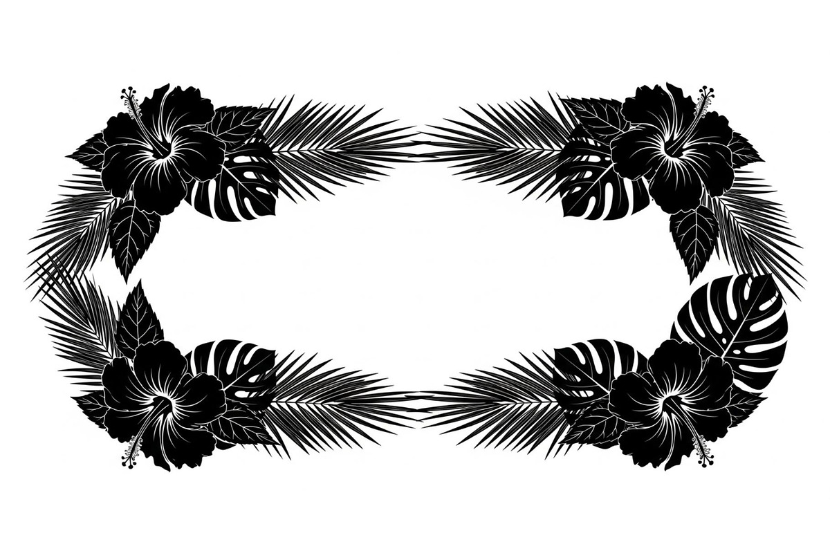 Floral Rectangle Frame SVG Bundle, an Illustration by jahid234 (Photo 25 of 31)