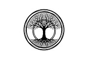 Tree of Life Circle Frame Bundle, an Illustration by Gaye Art (Thumbnail 14 of 51)