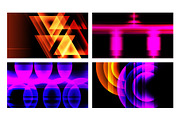Abstract Backgrounds Graphics Set, a Background Graphic by Finevector (Thumbnail 10 of 14)