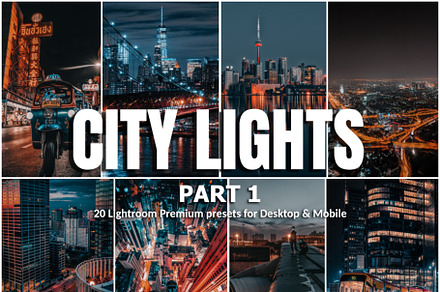 20 Lightroom Presets City Lights p1