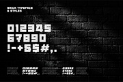New Brick Font, a Sans Serif Font by artyway (Thumbnail 2 of 5)