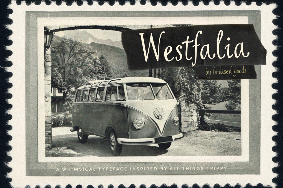 Westfalia, a Serif Font by Bruised Goods (Photo 2 of 13)
