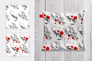 Seafood. Shrimp and lobster., an Animal Illustration by VitalinaGofman (Thumbnail 6 of 13)