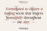 Flower Factory - Stylish Modern Seri, a Serif Font by Lettersiro (Thumbnail 5 of 9)