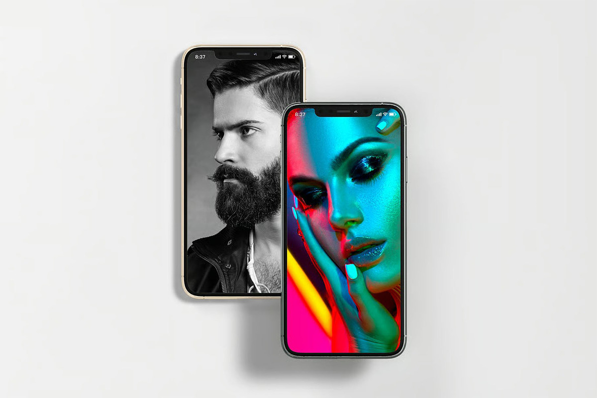 iPhone 11pro Mock-up, an iPhone Mockup by zippypixelstudio (Photo 7 of 14)