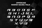 Roster Racing - Decorative Font, a Sans Serif Font by Brown Cupple (Thumbnail 4 of 7)
