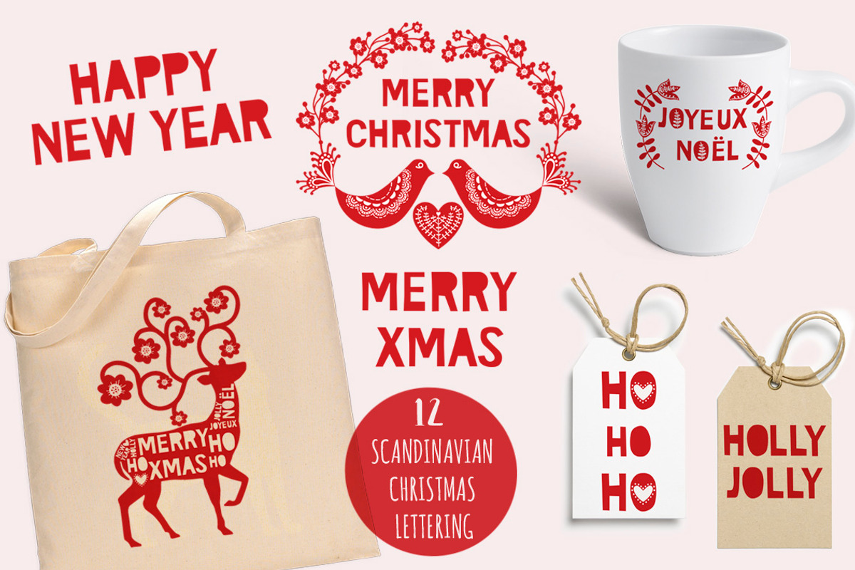 20% OFF! Scandinavian Christmas Pack, an Illustration by Chus Moreno Studio (Photo 3 of 14)