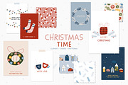 Christmas Time - Cards & Patterns, a Pattern Graphic by simpleblues (Thumbnail 1 of 9)