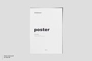 Poster / Flyer Mockups, a Books & Magazine Mockup by WebAndCat (Thumbnail 3 of 21)