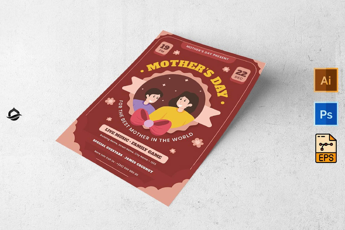 Mother's Day Instagram Template, a Social Media Template by fashionaddict (Photo 2 of 5)