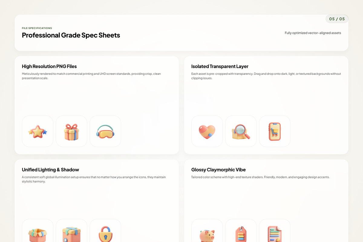 3D E-Commerce Icons, an Emoji Icon by River Visual (Photo 5 of 5)
