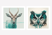 Mena Collection · Totem Animals, an Animal Illustration by milatovar (Thumbnail 14 of 19)