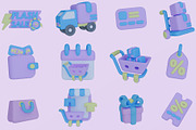 E-commerce 3D Icon Pack, an Object Graphic by Artnivora.Std (Thumbnail 4 of 4)