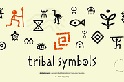 Tribal Shabby Symbols Vector Pack, an Object Graphic by Nutalin Art (Thumbnail 1 of 13)