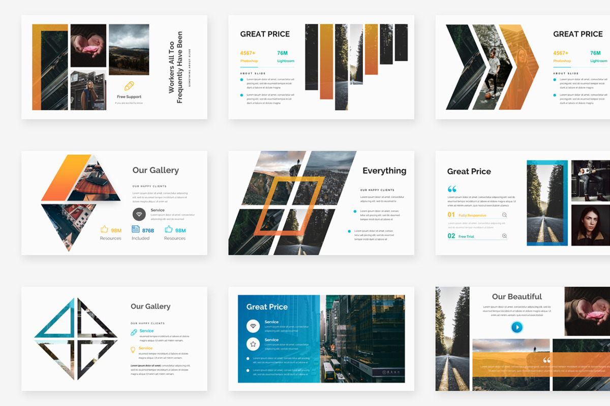 Project Status Powerpoint Bundle, a Presentation Template by One Percent Studio (Photo 14 of 34)
