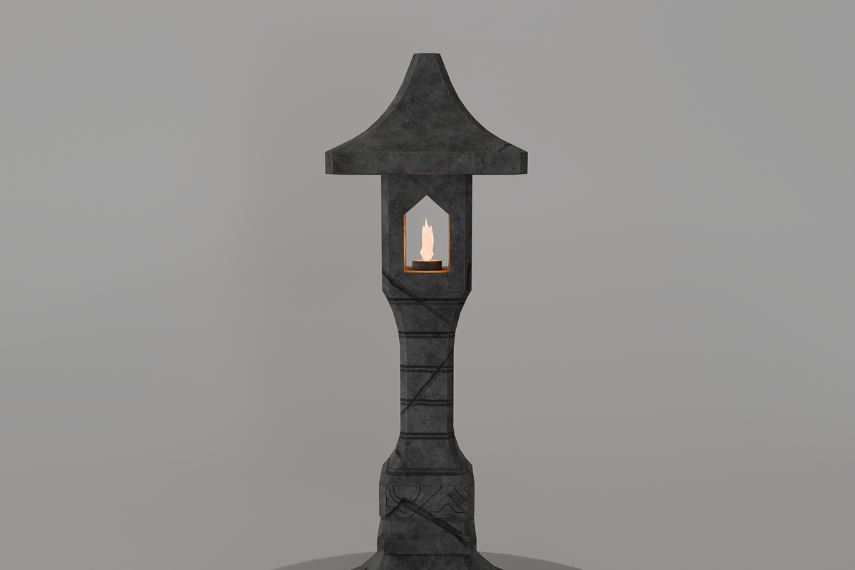 Low Poly Monument Game Asset 3D Mode, a 3D by makart25 (Photo 1 of 6)