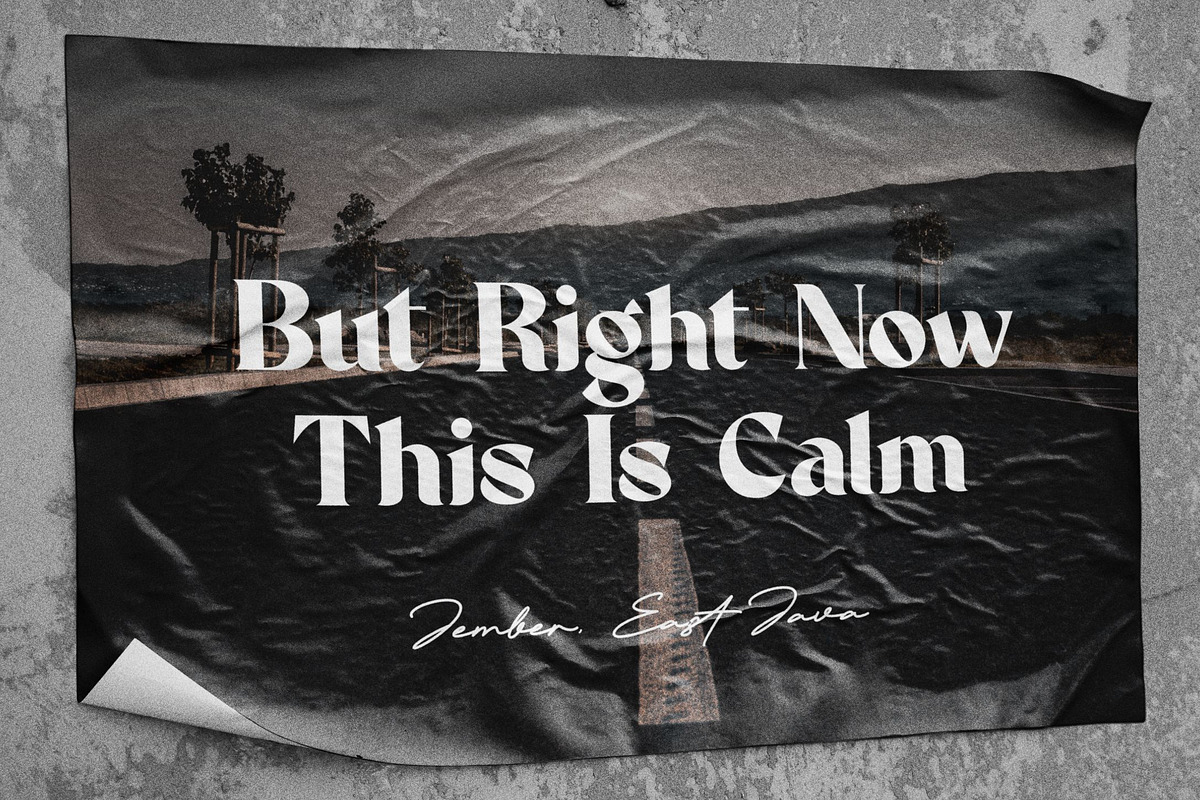 Blank Page - Modern Font Duo, a Script Font by ErgibiStudio (Photo 10 of 11)