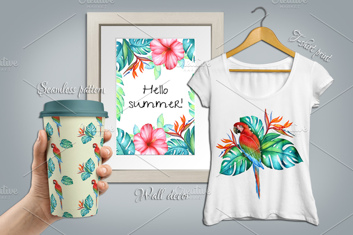 Big tropical bundle, an Illustration by artdreamer (Photo 10 of 10)