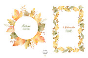 Autumn watercolor collection., a Decorative Illustration by Elena Medvedeva (Thumbnail 2 of 7)