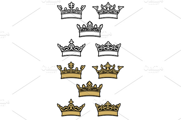 Heraldic Crowns