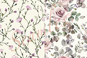 Watercolor Seamless Patterns, a Pattern Graphic by DreamCafeArt (Thumbnail 5 of 5)