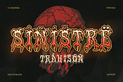 CS Snoring – Black Metal Font, a Blackletter Font by Craft Supply Co. (Thumbnail 6 of 8)