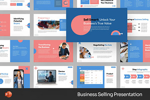 Business Selling Powerpoint Template, a Presentation Template by Fit-tee