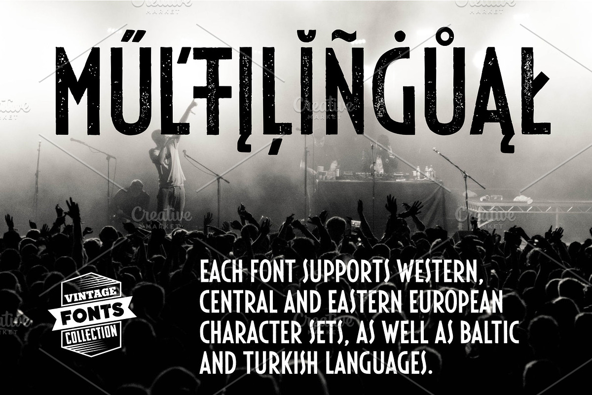 Fiesta - 2 vintage fonts preview 4