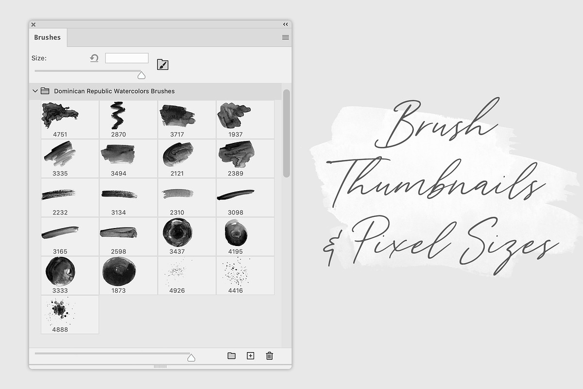 Dominican Republic Watercolor Brush, a Brush Add-On by Fernwel Creative (Photo 2 of 4)