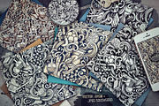 Science Graphic Doodle Patterns, a Pattern Graphic by BALABOLKA (Thumbnail 2 of 6)