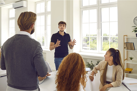 Young school, college or university