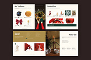 Landscape Christmas Catalog Template, a Brochure Template by BrandPacks (Thumbnail 5 of 7)