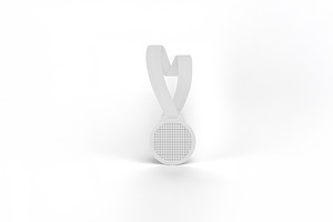 Cartoon Medal Mockup